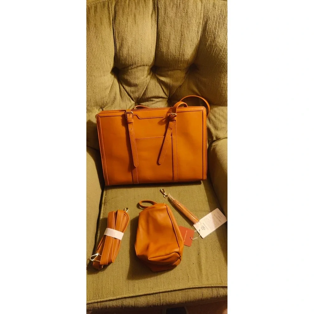 2Pcs Enamored Laptop travel office bag